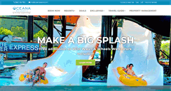 Desktop Screenshot of oceanaresorts.com